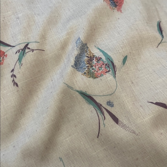Other - Vintage Floral Patterned Fabric - 2 1/3 yards 60” wide